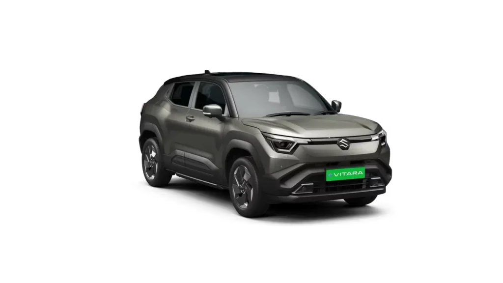 Maruti e-Vitara Green Color (Land Breeze Green)