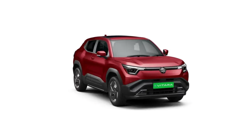 Maruti e-Vitara Red Color (Opulent Red)