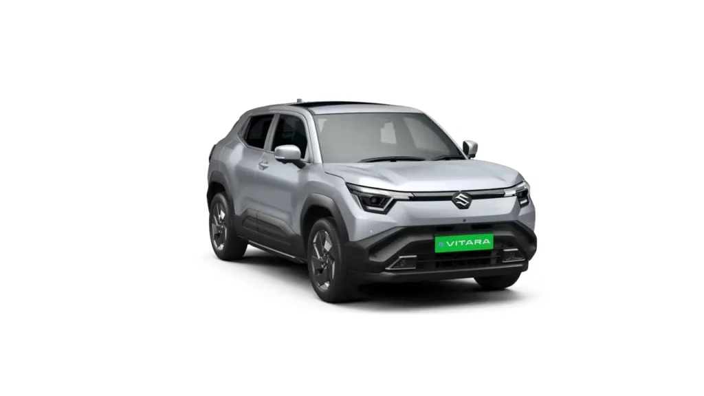 Maruti e-Vitara Silver Color (Splendid Silver)