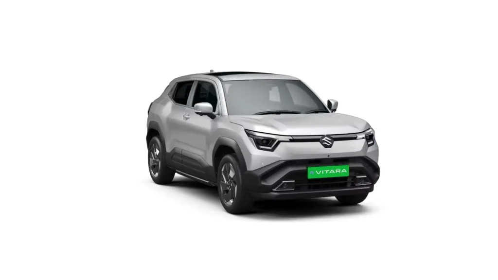 Maruti e-Vitara White Color (Arctic White)