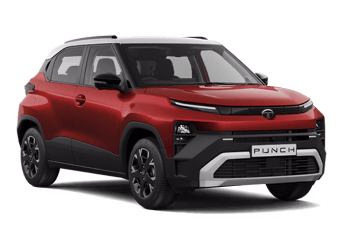 2026 Tata Punch Red Color New Punch Bengal Rogue Dual Tone Color option
