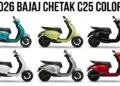New Chetak 2501 Colors All Color options New Chetak C25