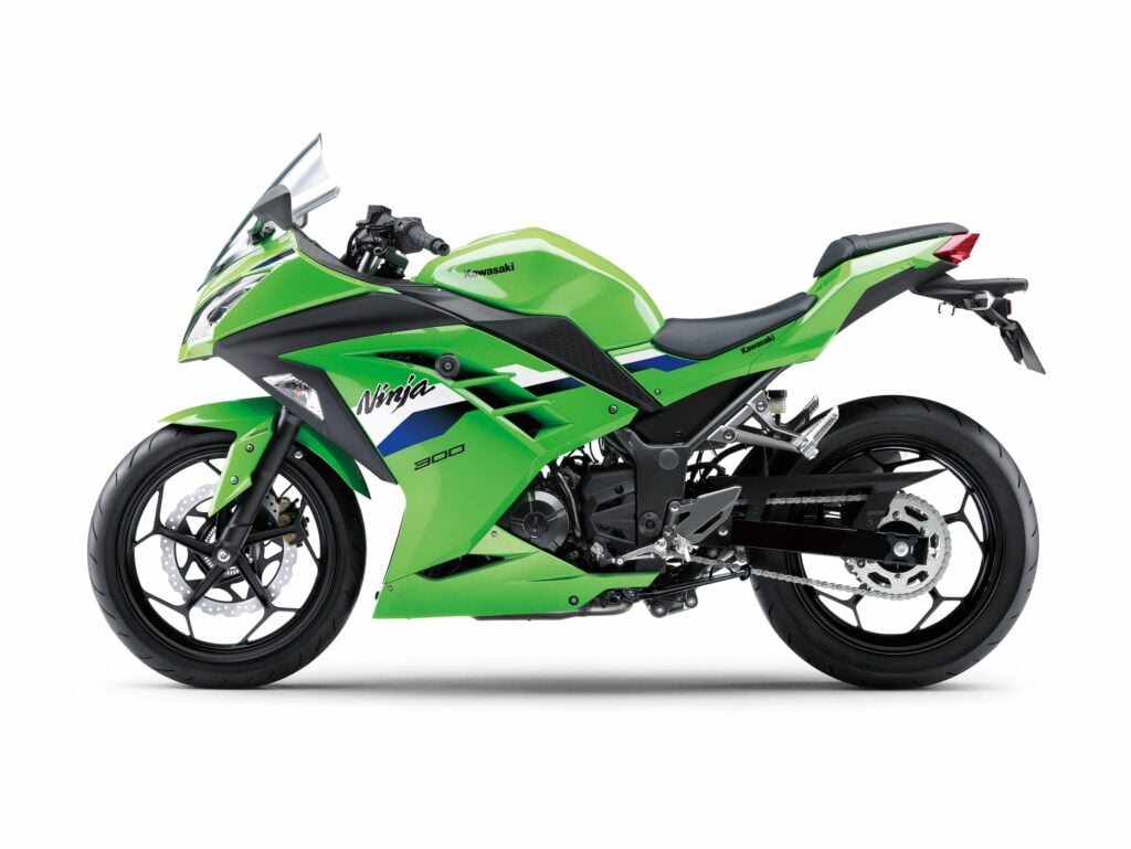 New Ninja 300 2026 Model Side Profile