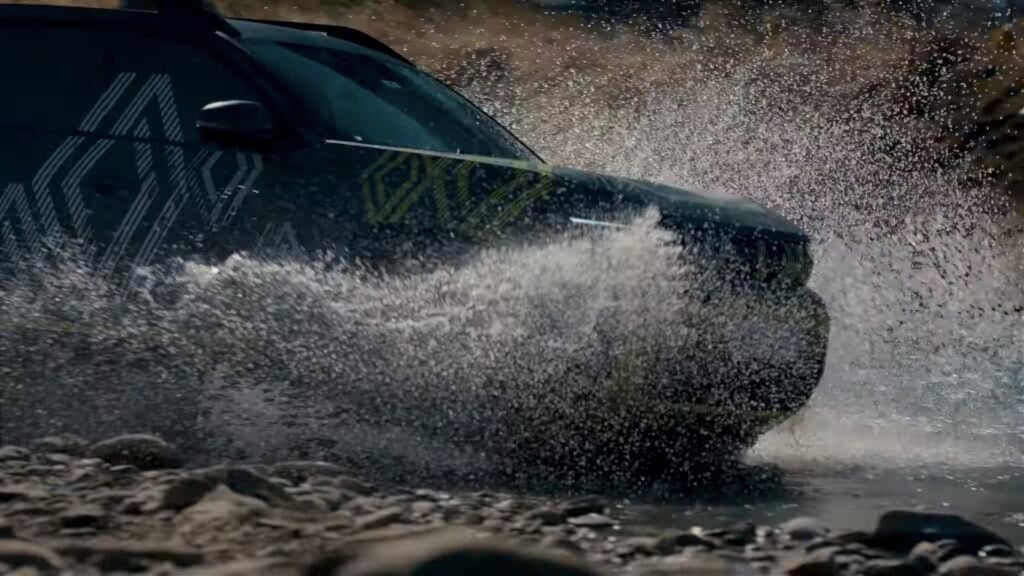 2026 Renault Duster Testing Photos Water Splash...