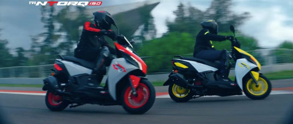 New TVS NTORQ 150 2026 Model TVC
