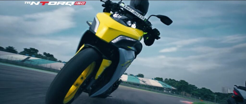 2026 TVS NTORQ 150 Yellow Color - New ntorq 2026 model