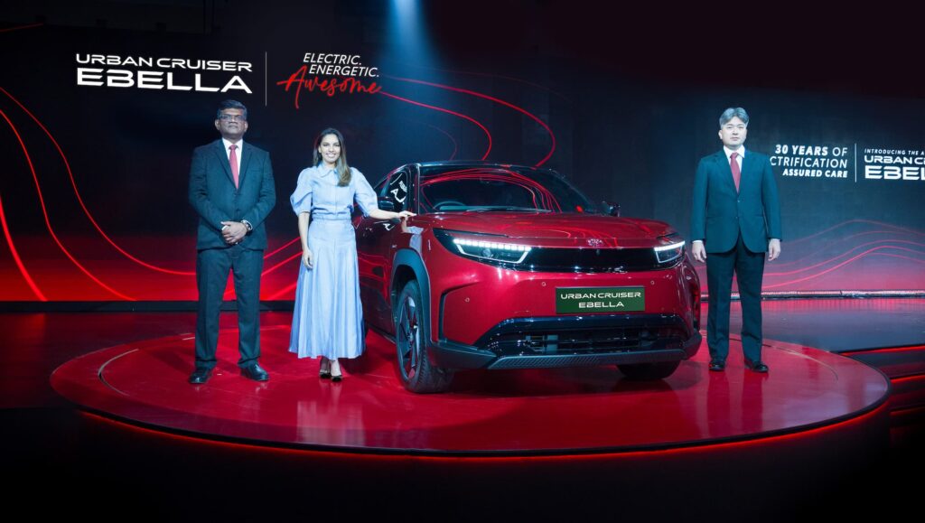 Toyota Electric SUV Urban Cruiser Ebella SUV