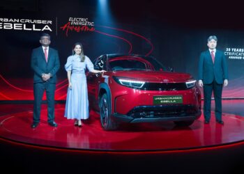 Toyota Electric SUV Urban Cruiser Ebella SUV