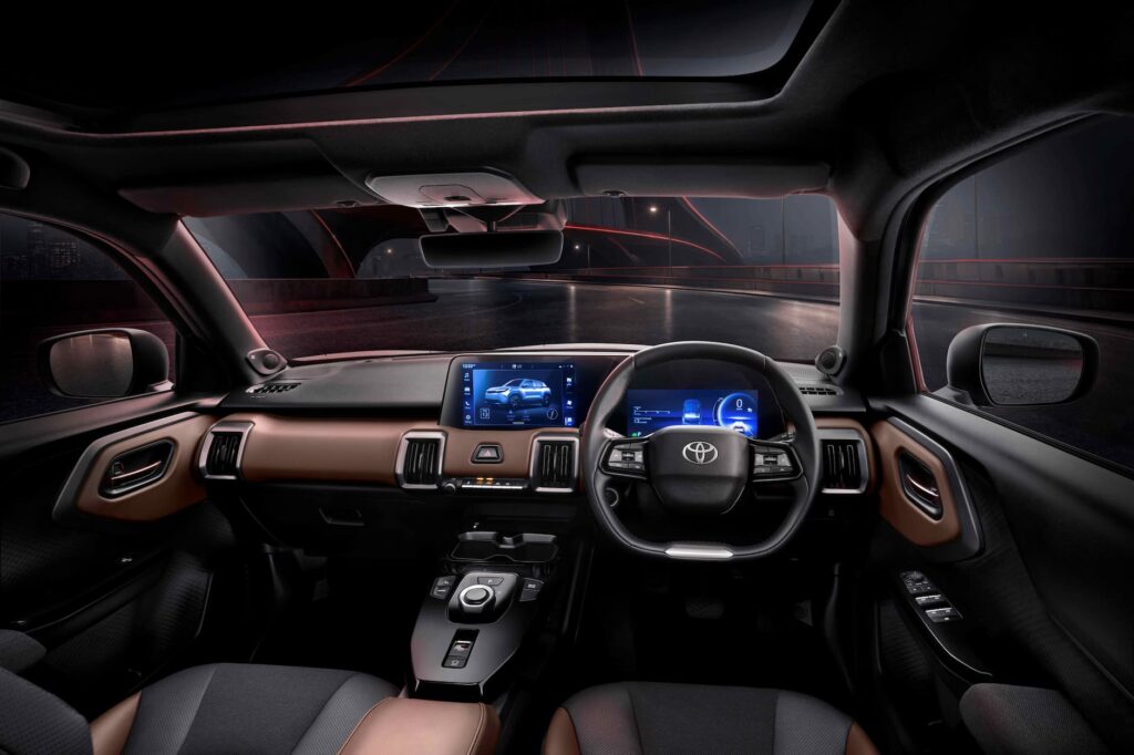 Toyota Urban Cruiser EV Ebella SUV Interior