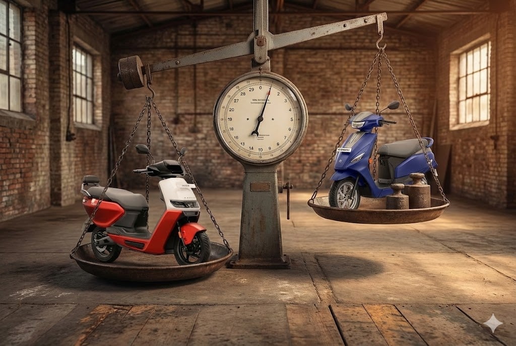 Ather Rizta Z vs Suzuki e-Access