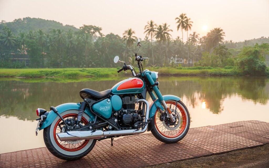 New 2026 Goan Classic 350 Cyan Blue