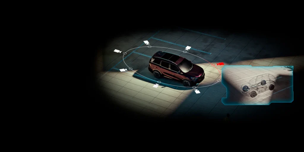Mahindra XUV 7XO Surround View Camera 540 degrees