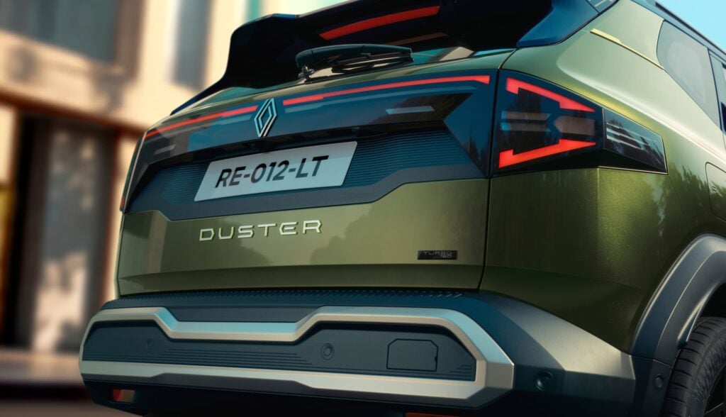 2026 Renault Duster Rear