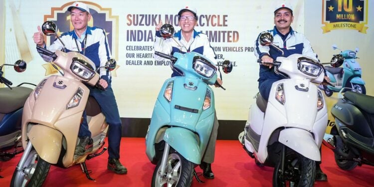 Suzuki Motorcycle 10 Million Production Milestone