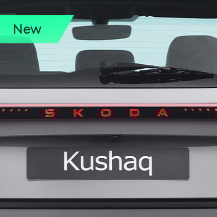 2026 Skoda Kushaq New Model Tail Lamps