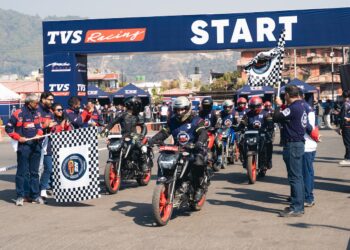 TVS Racing Nepal Photo