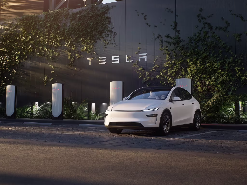 Tesla Model Y White Color Discounts Available Upto Rs 2 lakhs in India.. New Tesla Model Y EV