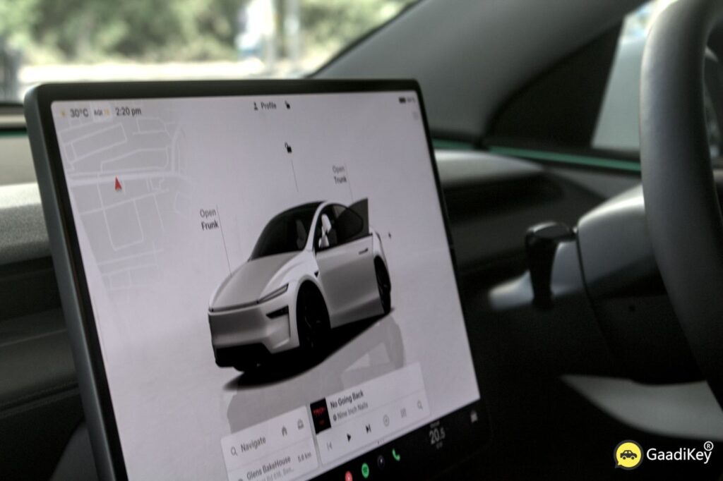 Tesla Model Y Central Touch Screen