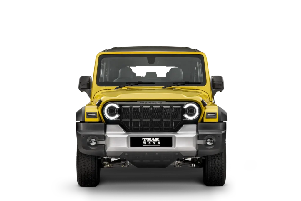 Mahindra Thar ROXX Star Edition Yellow Color