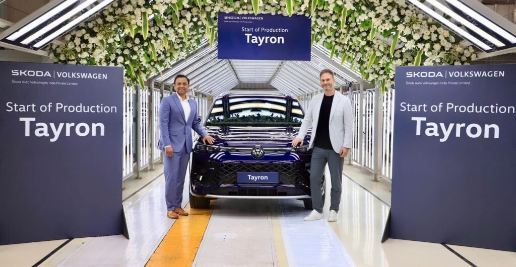 Volkswagen Tayron R-Line Production Begins