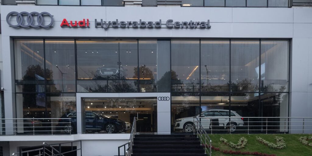 Audi Hyderabad Central New Showroom
