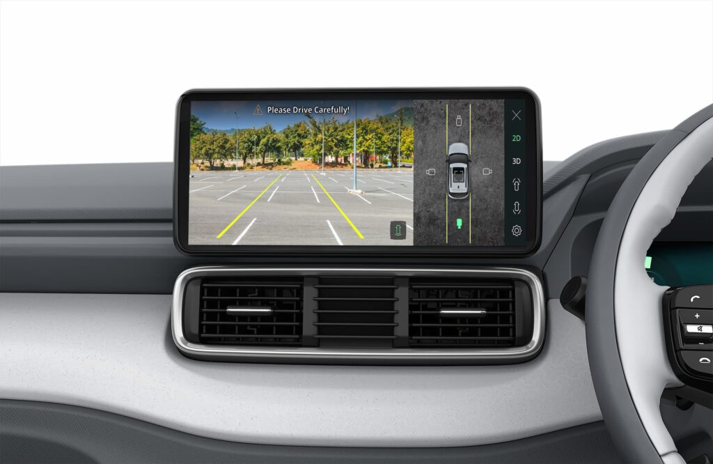 Tata Punch EV Lane Markings