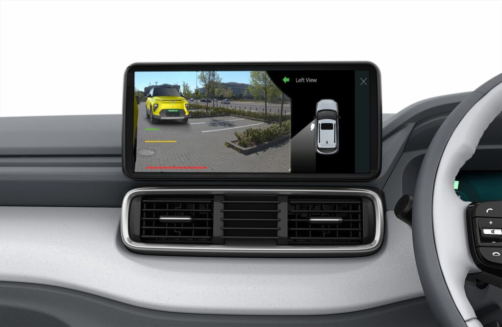 Tata Punch EV 360 degree Camera 