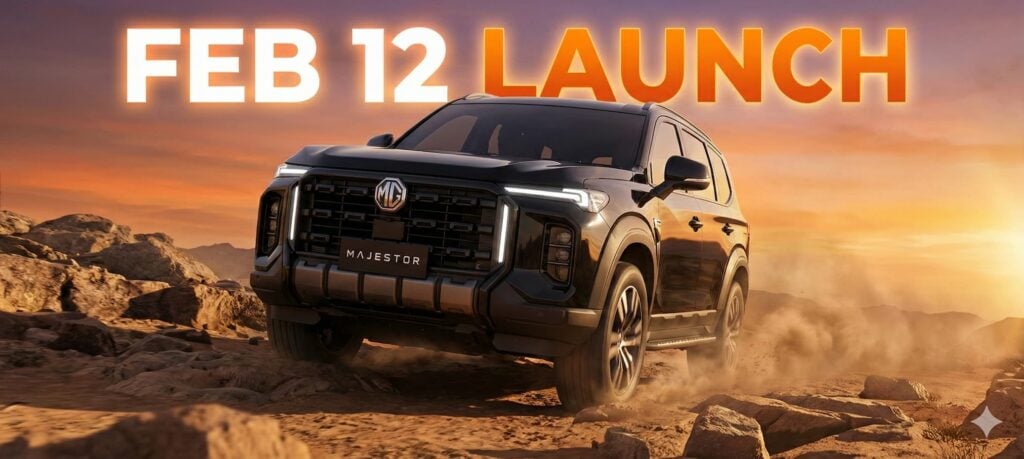 MG Majestor Launch Date Feb 12