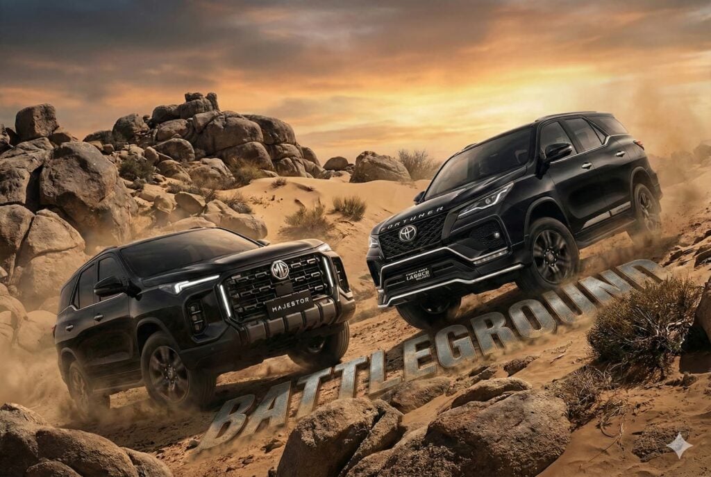 MG Majestor vs Toyota Fortuner Rivalry