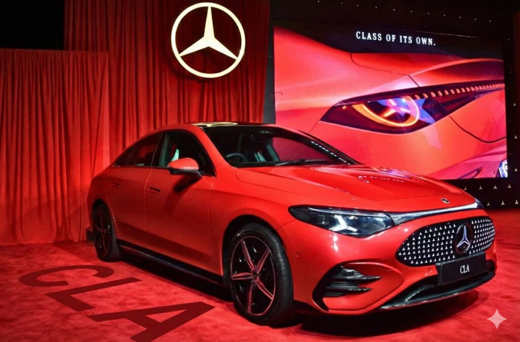 Mercedes-Benz CLA Electric Launch Details