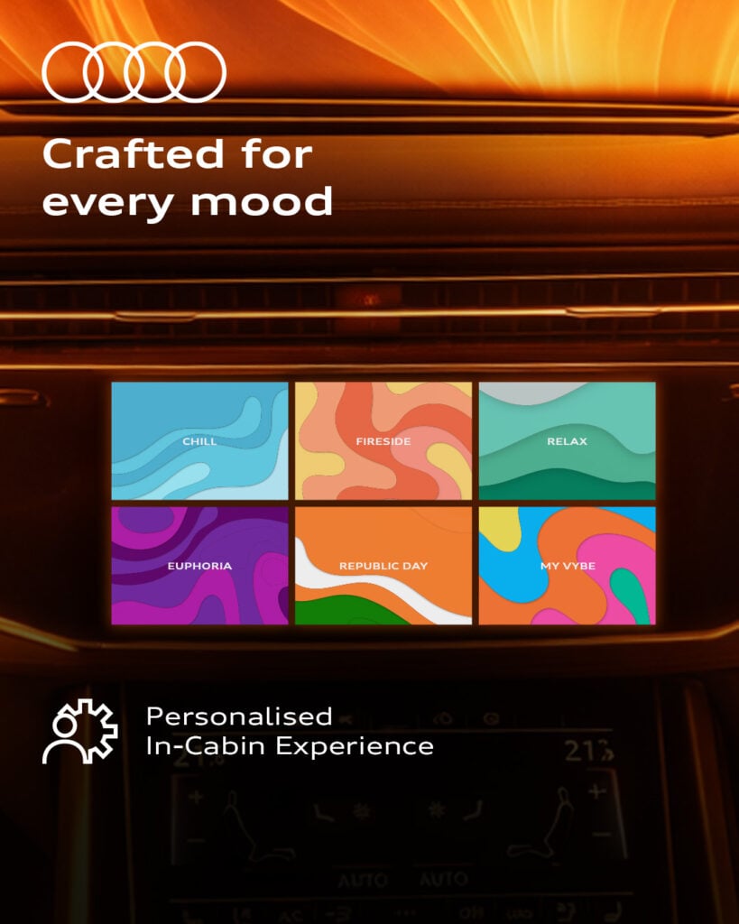 Audi Ambient Lighting for Mood Audi My Auras