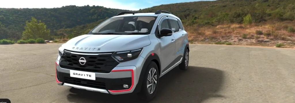 New Nissan Gravite Silver Color - Nissan Gravite Blade Silver Color Option