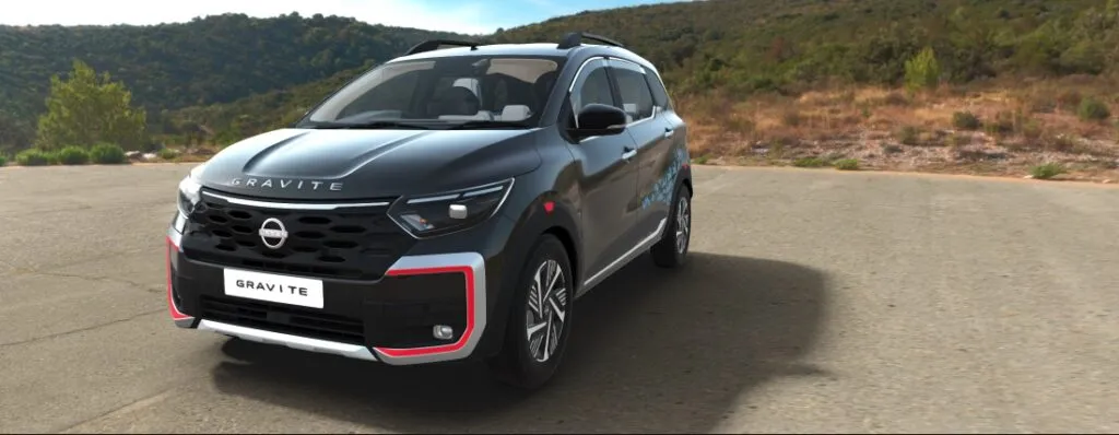 Nissan Gravite Black Color - 2026 Nissan Gravite Onyx Black Color option