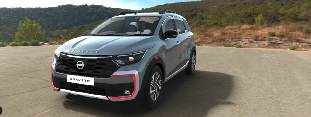 Nissan Gravite Grey Color 2026 Gravite Grey Color option Metallic Grey