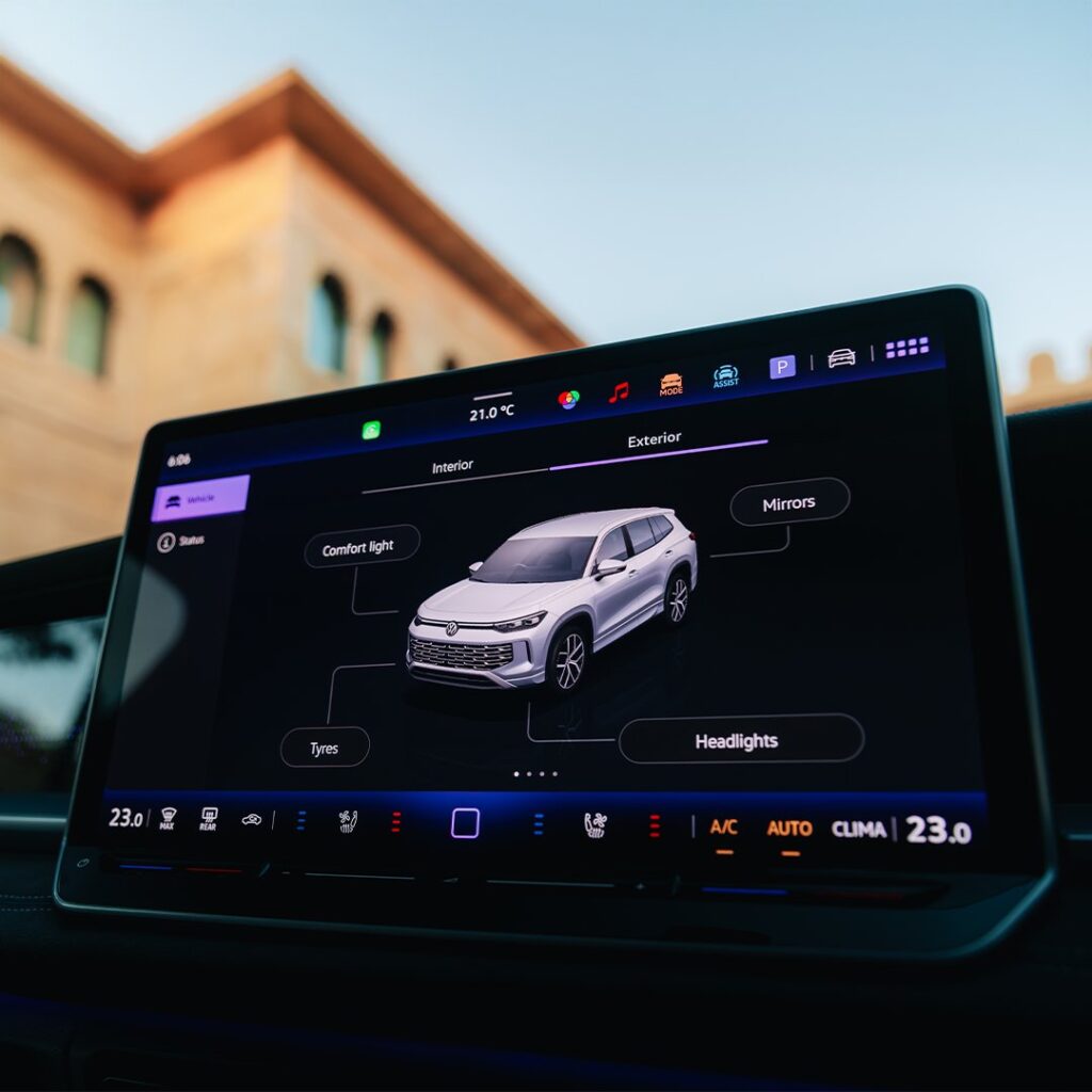 Volkswagen Tayron R-Line Touchscreen