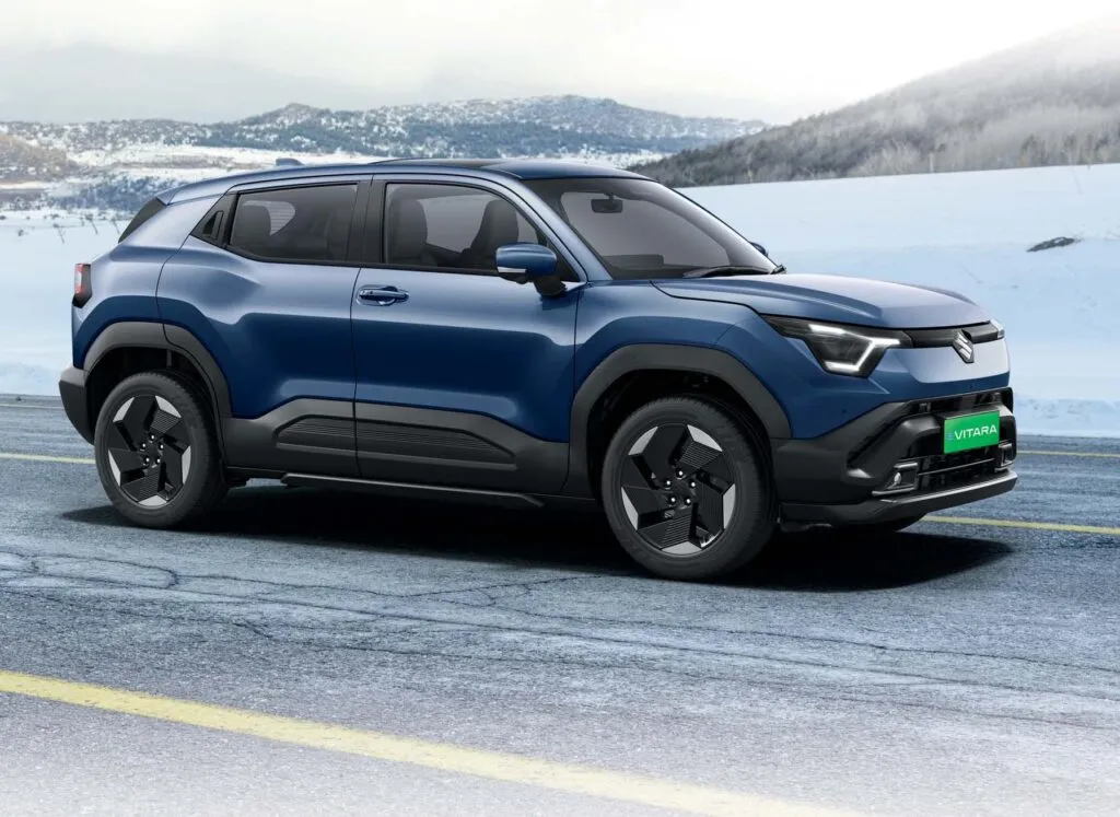 Maruti e-Vitara Side Profile