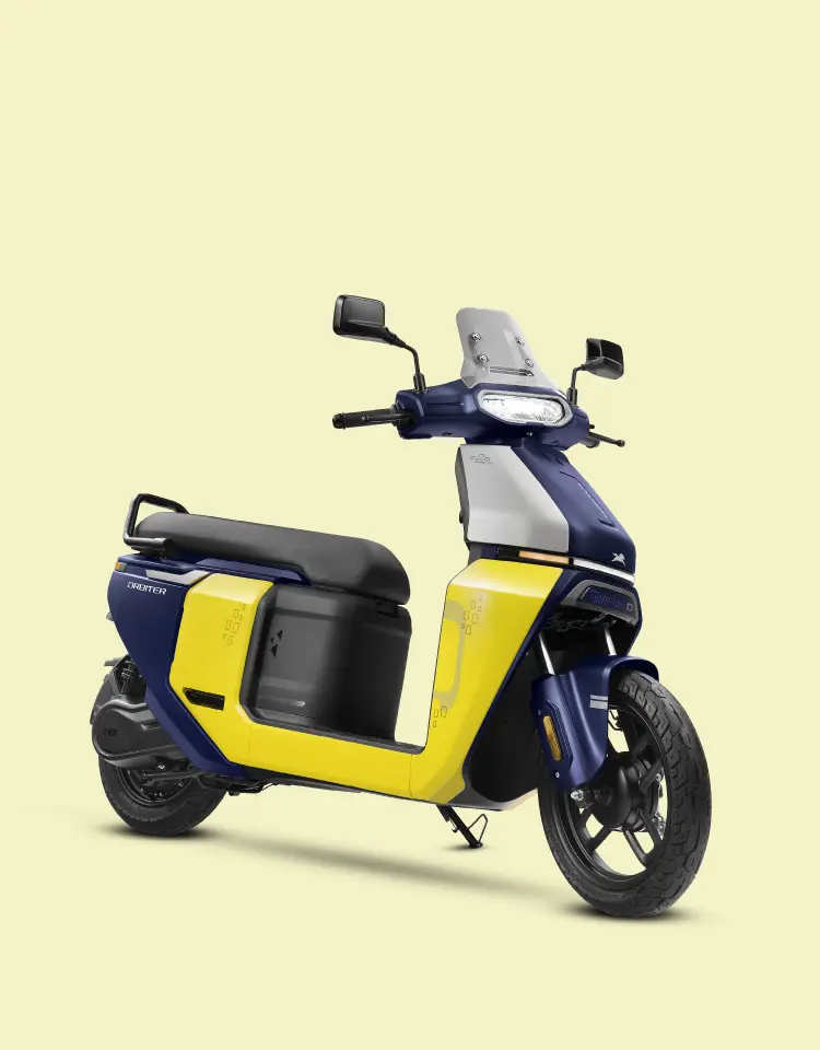 TVS Orbiter Yellow Color