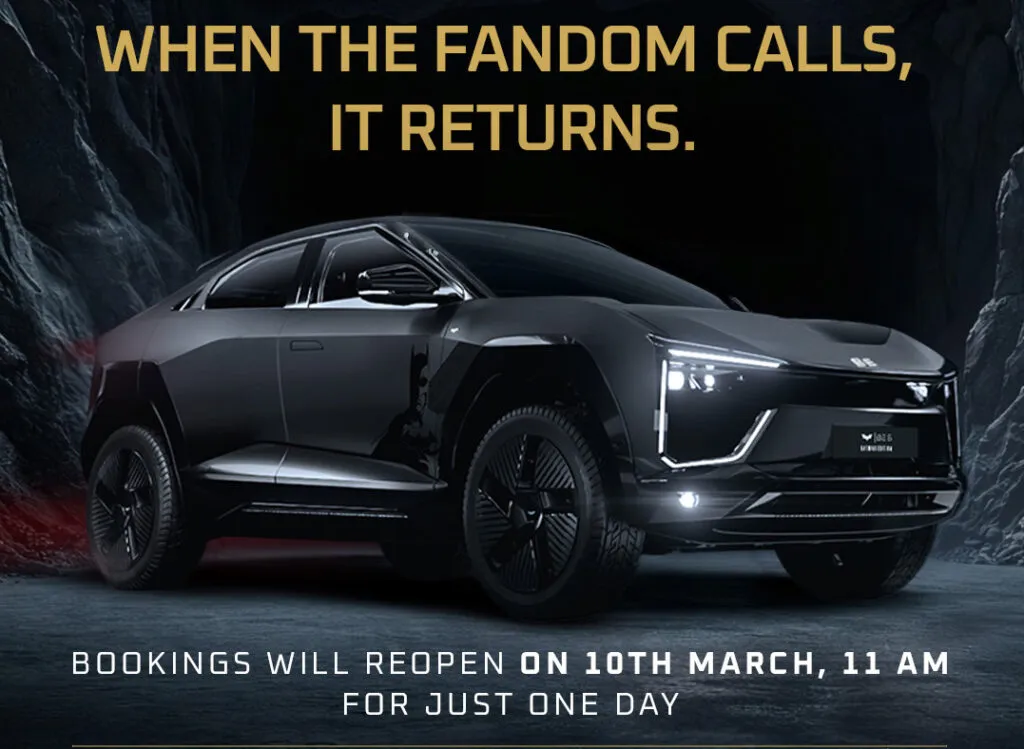 Mahindra BE 6 Batman Edition Relaunch