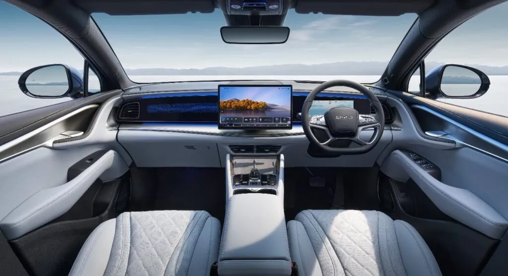 BYD Sealion 7 Interior Photos Anniversary Edition 