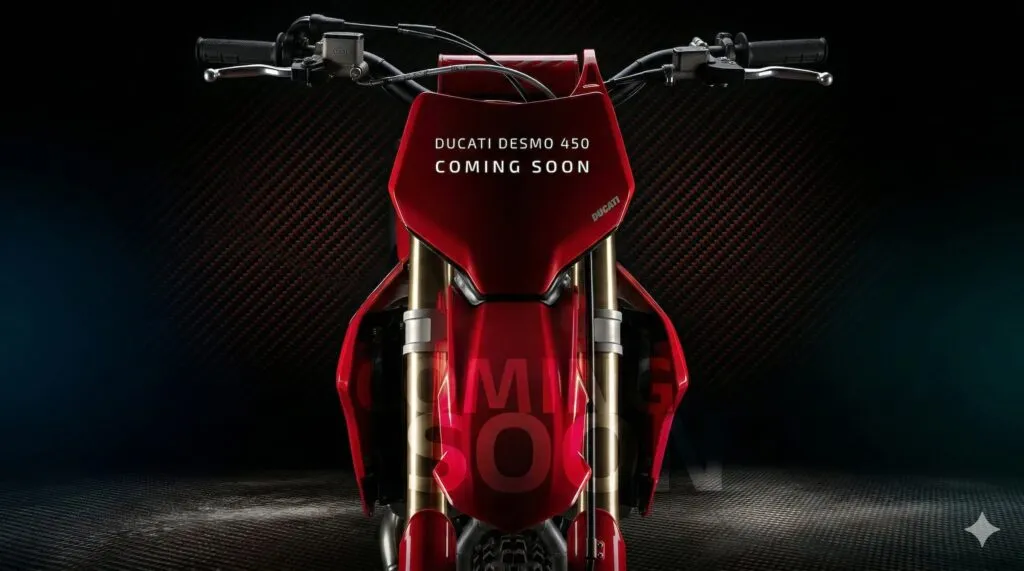 New Ducati Desmo 450 Motocross Bike 