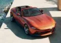 All New 2026 Ferrari Amalfi Spider Rosso Tramonto (Sunset Red)