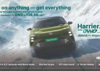 Tata Harrier EV Fearless QWD