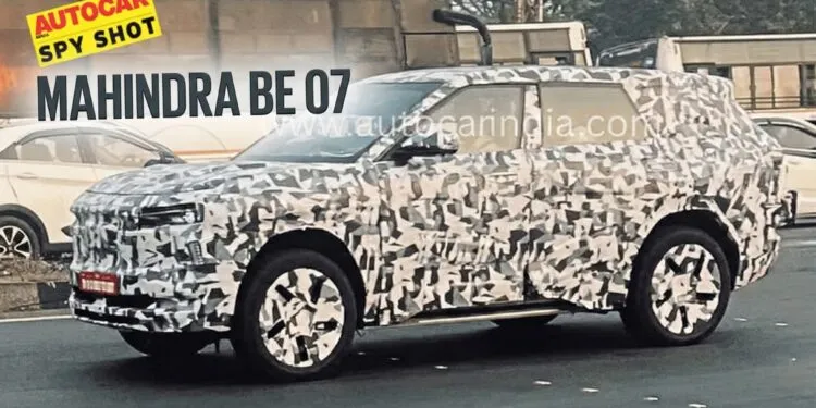 Mahindra BE.07 eSUV Launch
