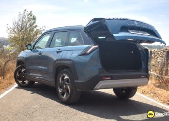 Maruti Victoris Boot Space Powered Tailgate