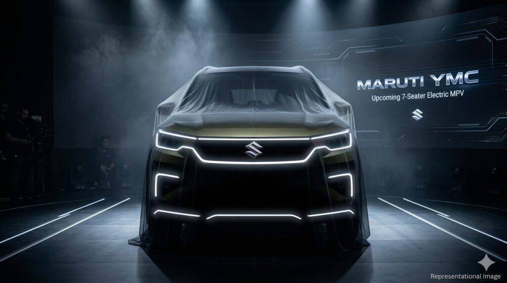 Maruti 7 Seater Electric Car - Maruti Suzuki YMC Upcoming Electric MPV Launch Details and Photos YMC 2026