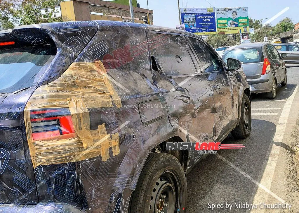 All New Nissan Tekton Spy Photos spotted by Rushlane