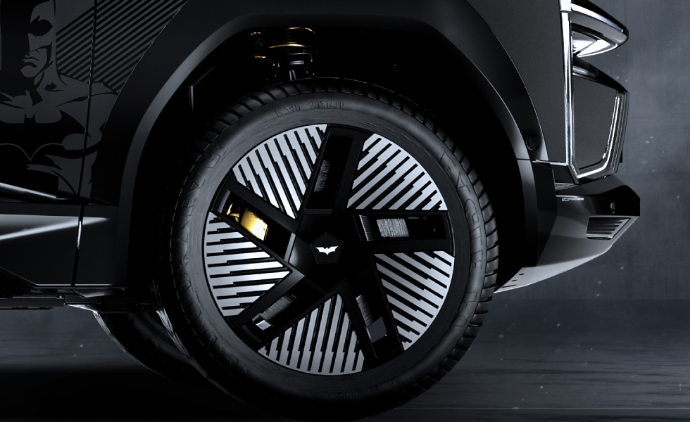 Mahindra BE 6 Batman Edition Alloy Wheels