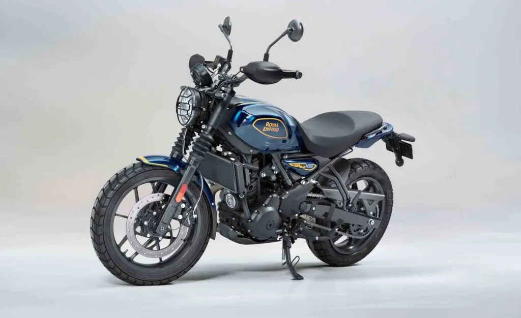 Royal Enfield Guerrilla 450 Apex Blue 2026 Model Launched