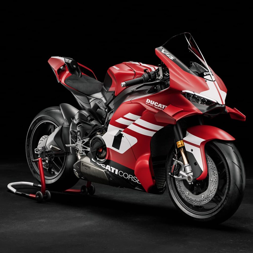 Ducati Superleggera V4 Centenario Red Color Scheme 2026 Ducati Superleggera V4 Superbike