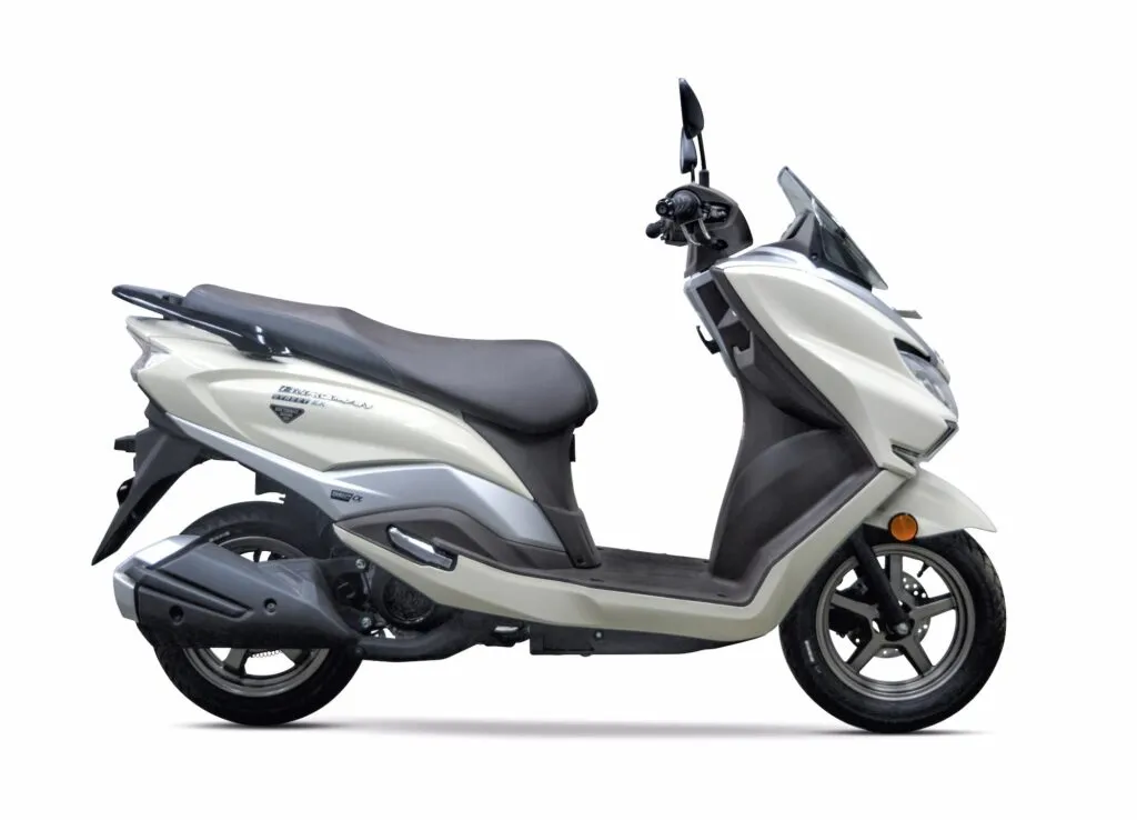 2026 Suzuki Burgman Street EX New Pearl Grace White Color